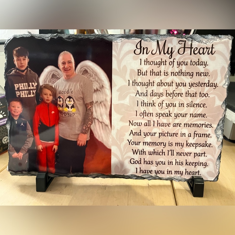 Custom Stone Plaque